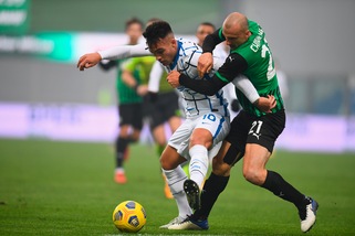 Sassuolo-Inter 0-3, il tabellino