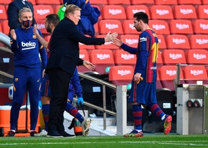 Barcellona, Koeman e l'ipotesi Messi al Psg: "Non dipende da Pochettino"