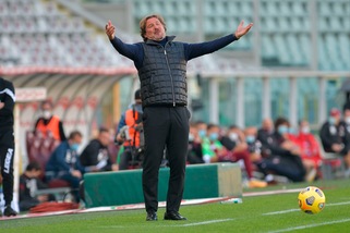 Crotone, Stroppa: "Meritavamo di finire il primo tempo in vantaggio"