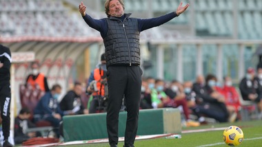 Crotone, Stroppa: "Meritavamo di finire il primo tempo in vantaggio"