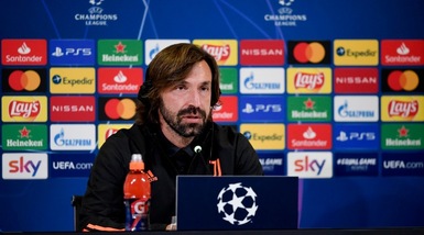 Pirlo: "Juve, serve più voglia di vincere ma non sono preoccupato"