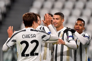 Juve-Dynamo Kiev 3-0: Chiesa, Ronaldo e Morata, che show