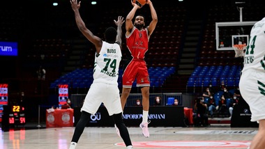 Eurolega, l'Olimpia sciupa. A Milano fa festa il Panathinaikos