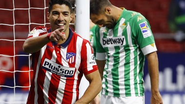 Atletico Madrid, Suarez guarito dal covid