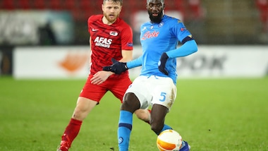 Az Alkmaar-Napoli 1-1, il tabellino