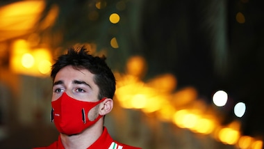 Ferrari, Leclerc: "Il movimento di Perez mi ha sorpreso"