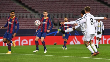 Barcellona-Juventus 0-2: dopo 45' CR7 e McKennie bianconeri alla grande