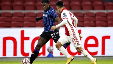 Ajax-Atalanta 0-1, il tabellino
