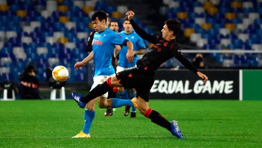 Napoli-Real Sociedad 1-1, il tabellino