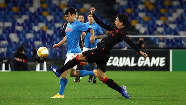 Napoli-Real Sociedad 1-1, il tabellino