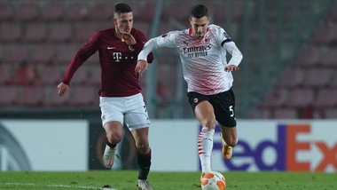 Sparta Praga-Milan 0-1, il tabellino