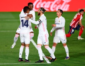 Il Real si prende il derby di Madrid: 2-0 all'Atletico