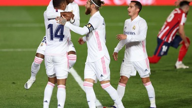 Il Real si prende il derby di Madrid: 2-0 all'Atletico