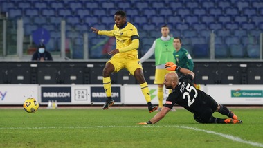 Lazio-Verona 1-2, il tabellino