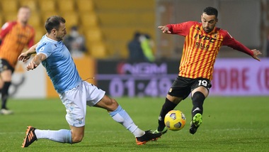 Benevento-Lazio 1-1, il tabellino