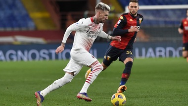 Genoa-Milan 2-2, il tabellino