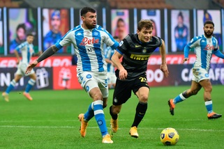 Inter-Napoli 1-0, il tabellino