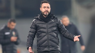 Sassuolo, De Zerbi: "Il Milan è primo in classifica con merito"