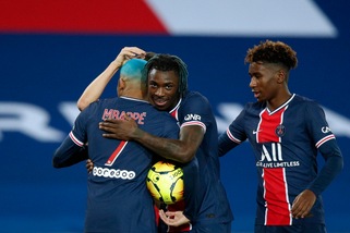 Mbappé e Kean, il Psg tiene la scia del Lilla primo. Si ferma il Lione