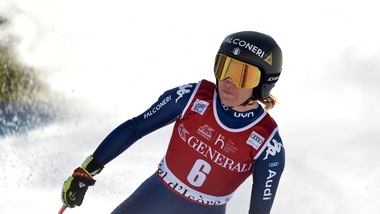 Val d'Isere, Goggia seconda nella discesa