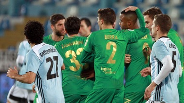 Entella-Pordenone 0-1: a Tesser basta un rigore di Diaw