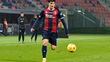 Bologna, allenamento in gruppo per Orsolini