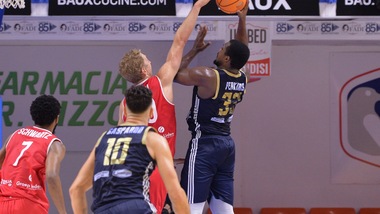 Champions, Brindisi batte l'Oostende: qualificazione a un passo