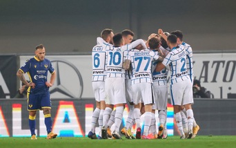 Verona-Inter 1-2, il tabellino