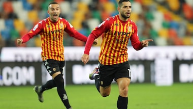 Udinese sconfitto dal Benevento: Inzaghi vola con Caprari e Letizia