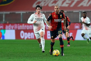 Genoa, lesione muscolare per Sturaro