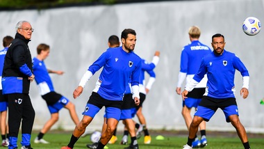 Sampdoria, Ranieri ritrova i calciatori in permesso