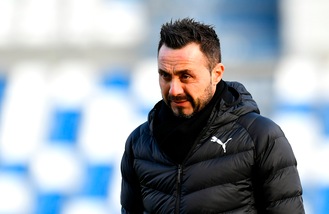 De Zerbi: "Bravo Sassuolo: hai giocato bene col Genoa"