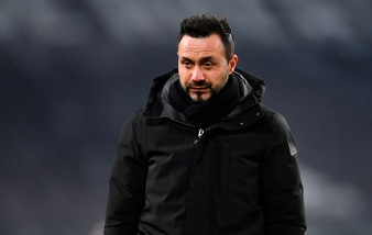 De Zerbi: "Sassuolo in completa emergenza"