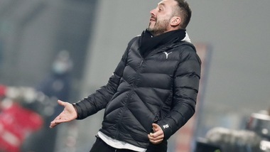 Sassuolo, De Zerbi: "Abbiamo pagato l'inferiorità numerica"