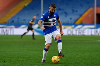 Sampdoria, riecco Tonelli: il difensore assieme alla squadra