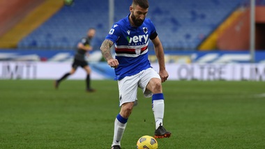 Sampdoria, riecco Tonelli: il difensore assieme alla squadra