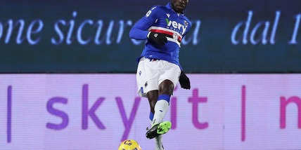 Sampdoria, Colley punta la Juve: è tornato in gruppo