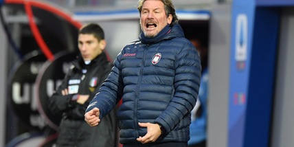 Crotone, Stroppa: "Non mi aspettavo uno sforzo maggiore sul mercato"