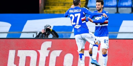 Sampdoria, individuale per Quagliarella e Candreva