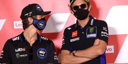 MotoGp, Marini: "Condividere il box con Valentino Rossi sarebbe un sogno"