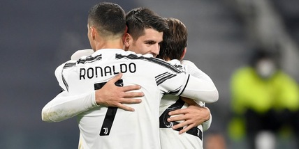 Juve-Atalanta, Morata torna accanto a Cristiano Ronaldo