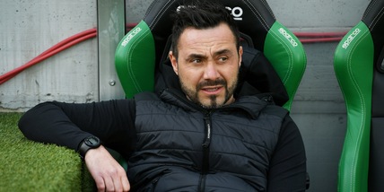 De Zerbi: "Il Sassuolo ha meritato di vincere"