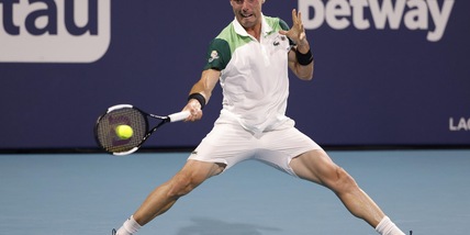 Miami, Bautista Agut batte Medvedev: ora Sinner in semifinale