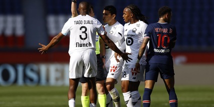 Il Psg cade in casa: Lilla primo a +3. Pari Lione