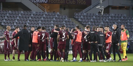 Torino, i giocatori sui social: "Peccato non aver vinto"