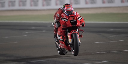 MotoGp Portogallo: Bagnaia davanti nelle seconde libere, Marquez sesto. Rossi 16°