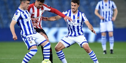 Liga, Lopez salva la Real Sociedad: 1-1 con l'Athletic nel derby