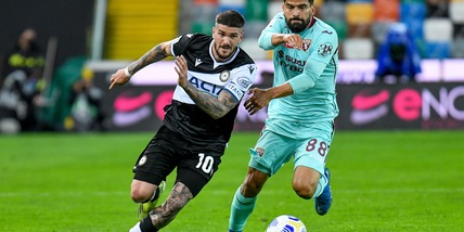 Udinese-Torino 0-1, il tabellino