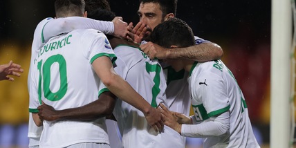 Benevento-Sassuolo 0-1: a De Zerbi basta l'autogol di Barba