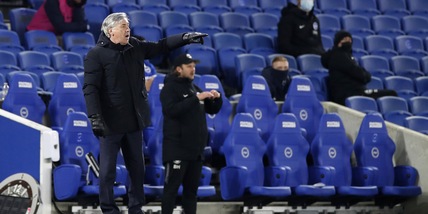 Premier, l'Everton di Ancelotti non vince più. Tris del WBA